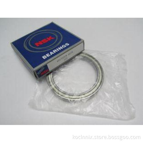 Japan 2Z Single Row Deep Groove Ball Bearing 59-63HRC NSK 6